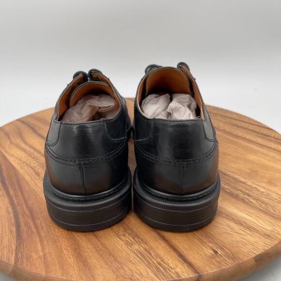 Cable & Co Oxfords Mens Size 10.5 D Black Leather Cap Toe Dress Shoes Italy main image 8